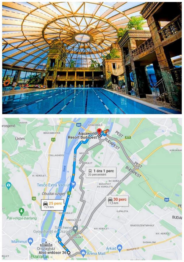 Elizavarlak Lägenhet Budapest Exteriör bild