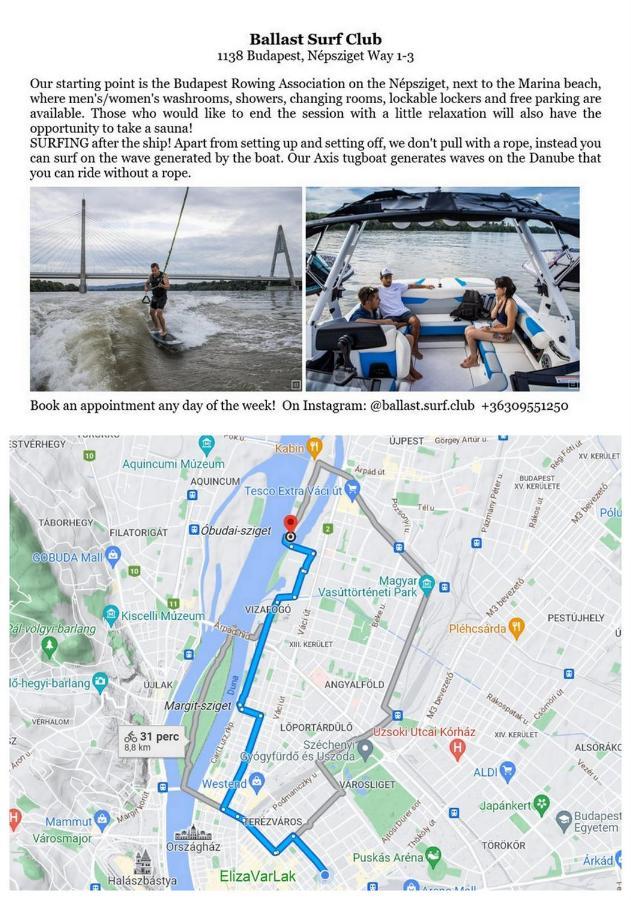 Elizavarlak Lägenhet Budapest Exteriör bild