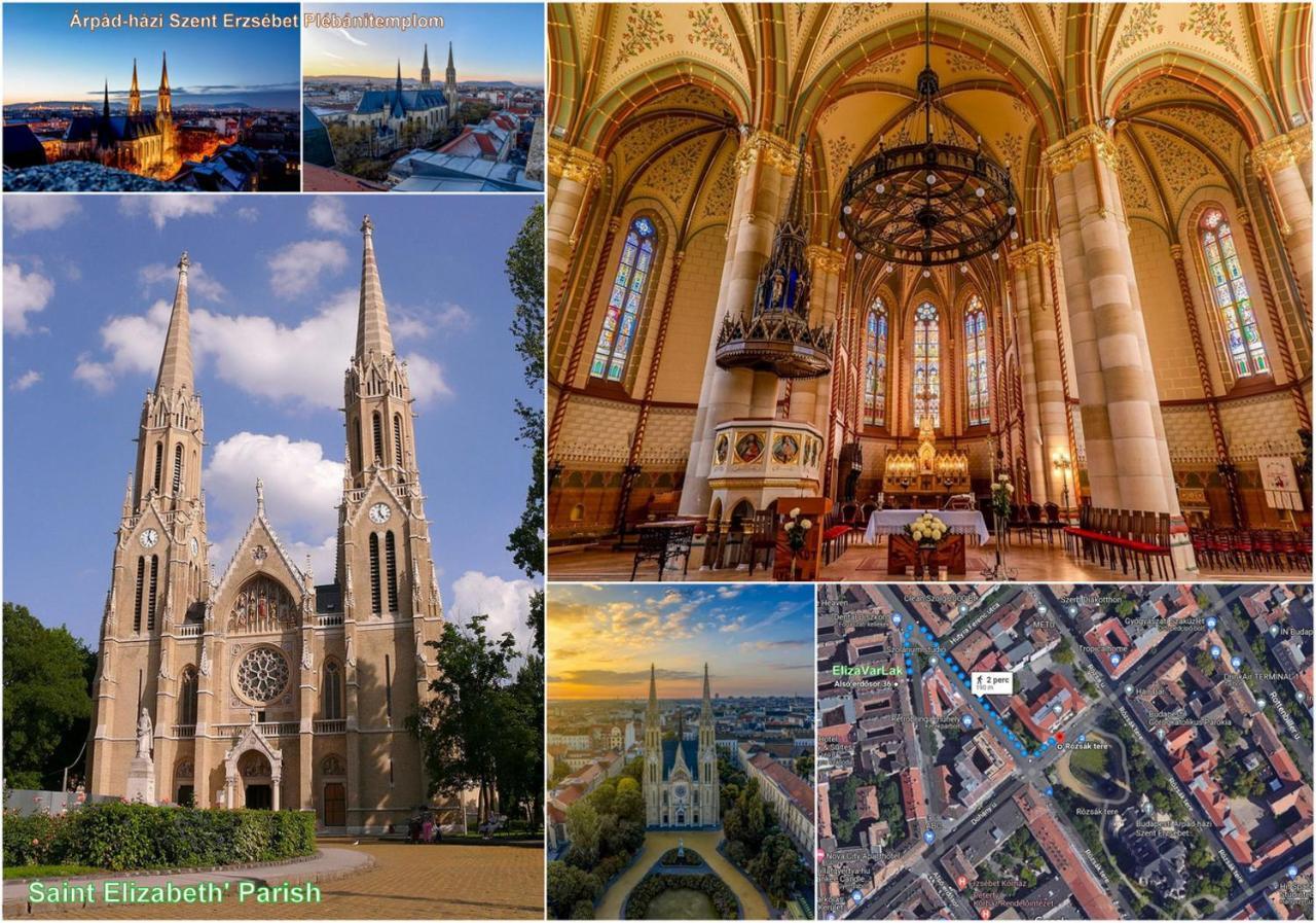 Elizavarlak Lägenhet Budapest Exteriör bild